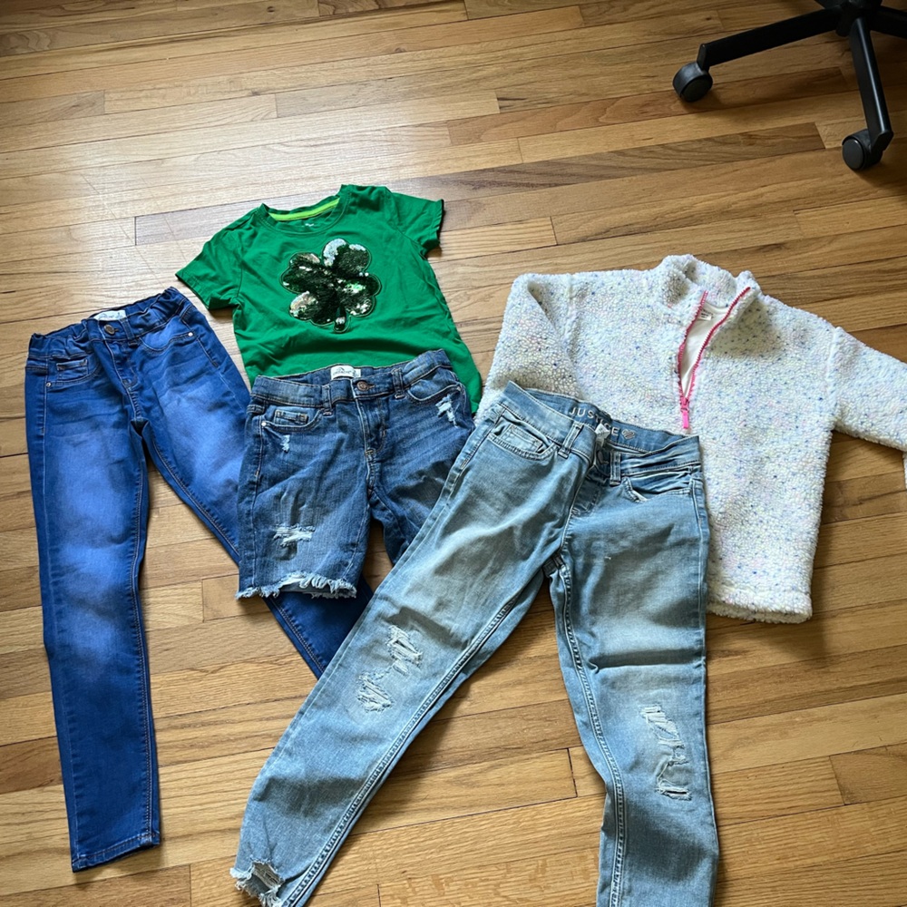 Crewcuts , jordache, etc., Kids Denim , the whole lot 8.00 size 8